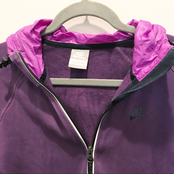 Women’s Purple Nike Pullover-Sz L - Picture 2 of 5